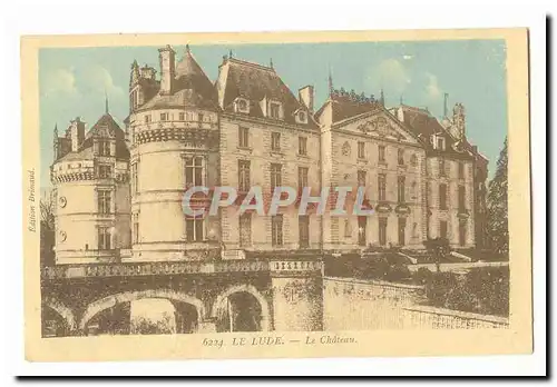 Le Lude Cartes postales Le chateau