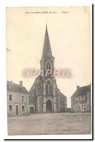St Jean d'Asse Cartes postales L'eglise