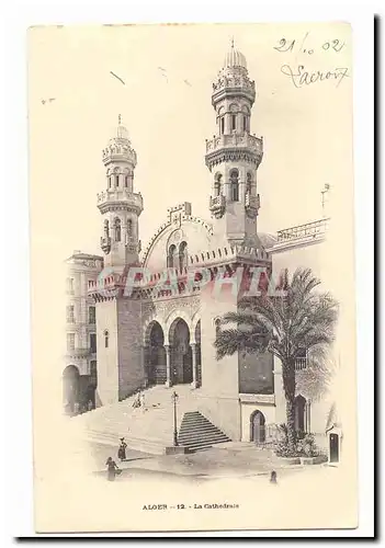 Algerie Alger Cartes postales La cathedrale