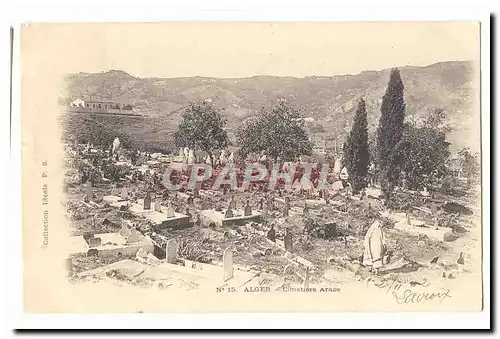 Algerie Alger Cartes postales Cimetiere arabe