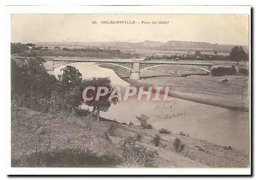 Algerie Orleansville Ansichtskarte AK Pont du Chelif