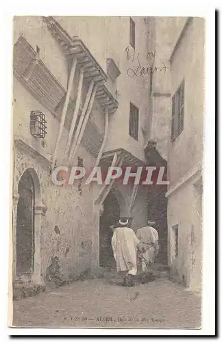 Algerie Alger Cartes postales Rue de la Mer Rouge