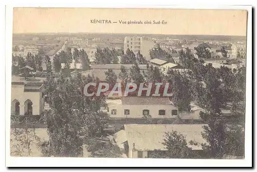 Maroc Kenitra Cartes postales Vue generale cote Sud Est