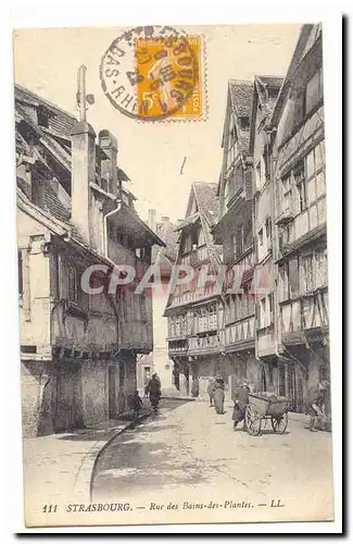 Strasbourg Cartes postales Rue des Bains des Plantes (animee)