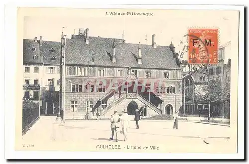 Mulhouse Cartes postales L&#39hotel de ville