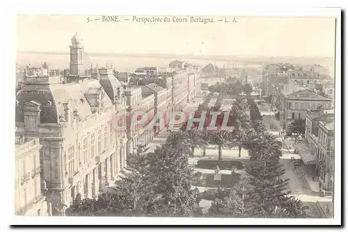 Algerie Bone Cartes postales Perspective du cours Bertagna