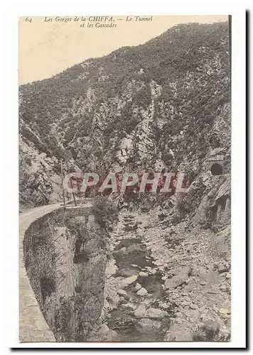 Algerie Les gorges de Chiffa Ansichtskarte AK Le tunnel et les cascades