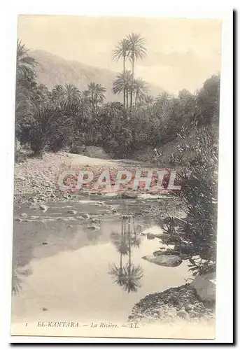 Algerie El Kantara Cartes postales La riviere