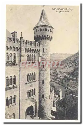 Rocamadour Cartes postales La grosse Tour