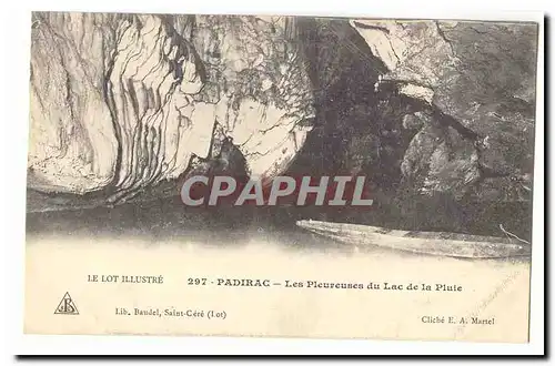 PAdirac Cartes postales Les pleureuses du lac de la pluie (grottes)