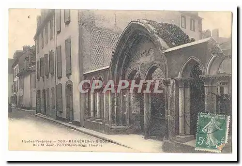 Bagneres de Bigorre Cartes postales Rue St Jean porte de l&#39ancien theatre