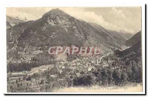 CAuterets Cartes postales Vue generale