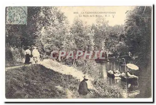 La Varenne Chennevieres Ansichtskarte AK Les Bords de la Marne