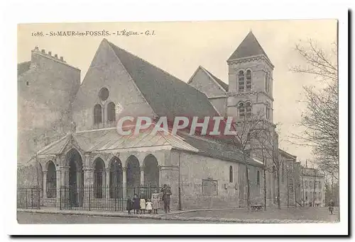 Saint Maur des Fosses Cartes postales L\&#39eglise