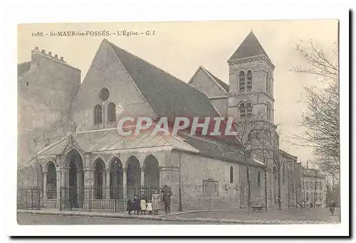 Saint Maur des Fosses Cartes postales L\'eglise