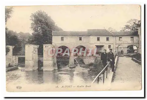 Alfort Cartes postales Moulin brule
