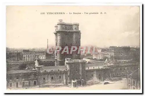 Vincennes Cartes postales Vue generale