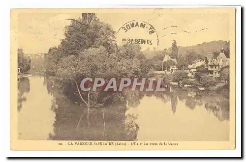 La VArenne SAitn hilaire Cartes postales L\&#39ile et les rives de la Marne