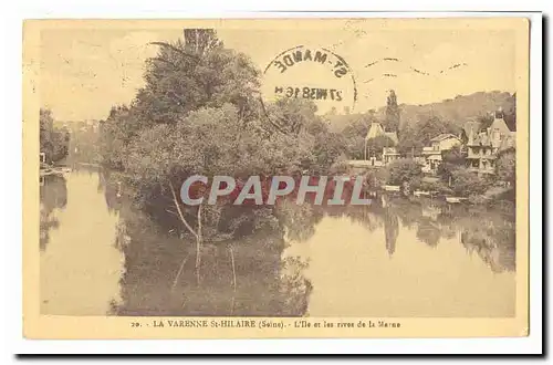 La VArenne SAitn hilaire Cartes postales L\'ile et les rives de la Marne