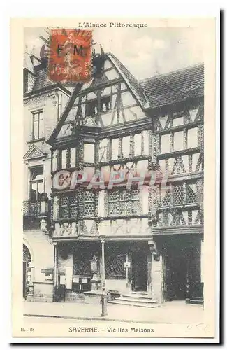 SAverne Cartes postales Vieilles maisons