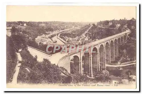 Dinan Ansichtskarte AK Vue generale du viaduc et de la Rance