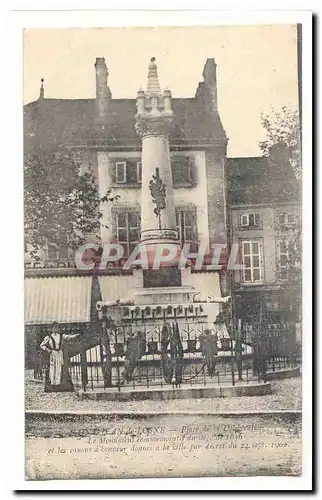 Saint Jean de Losne Cartes postales Place de la Deliberation