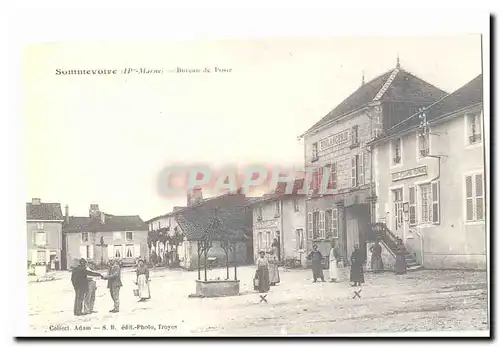 Sommervoire Cartes postales Bureau de poste (reproduction)