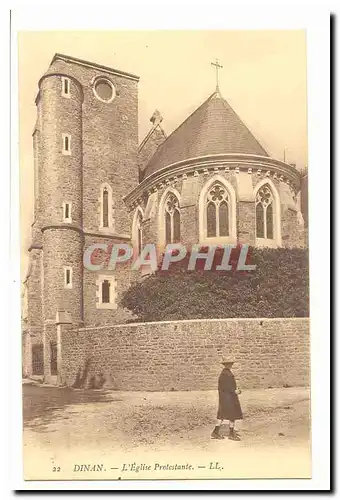 Dinan Cartes postales L'eglise protestante