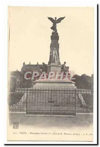 Dijon Cartes postales Monument Carnot (P Gasq et M Moreau scultp)