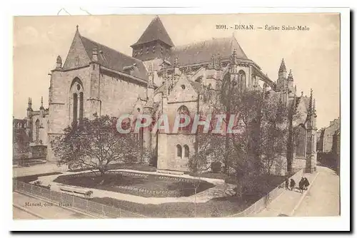 Dinan Cartes postales Eglise Saint Malo