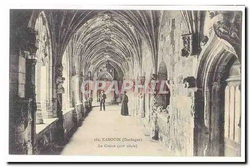 Cadouin Cartes postales Le cloitre (XVIe siecle) (animee)