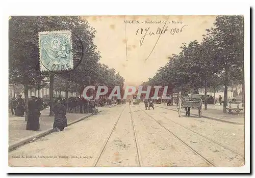 Angers Ansichtskarte AK Boulevard de la Mairie