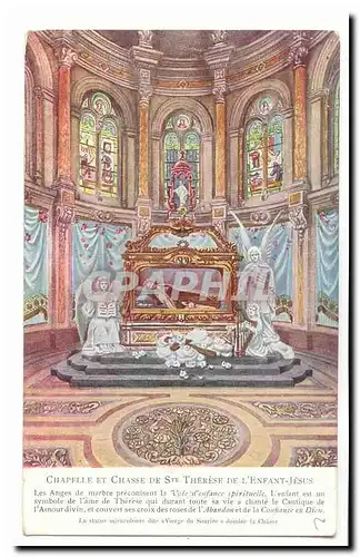 Lisieux Cartes postales Chapelle et Chasse de Ste Therese de l&#39enfant Jesus