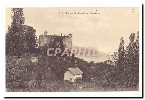 chateau de bourdeau (10eme) Ansichtskarte AK