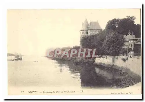 Pornic Cartes postales L&#39entree du port et le chateau