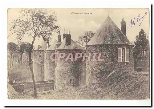 Peronne Cartes postales Chateau