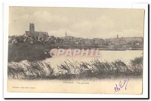 Peronne Cartes postales Vue generale