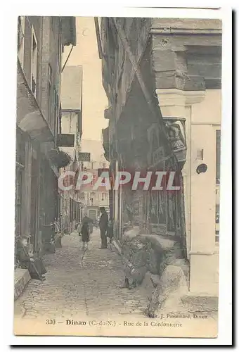 Dinan Cartes postales Rue de la cordonnerie (enfants)