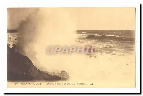 La pointe du Raz Cartes postales Effet de vague a la abie des trepasses