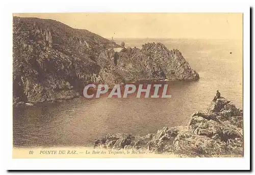 Pointe du Raz Cartes postales Baie des Trepasses Le rocher