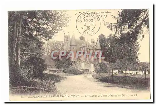 environs de Bagnoles de l&#39Orne Ansichtskarte AK Le chateau de Saint Maruice du Desert