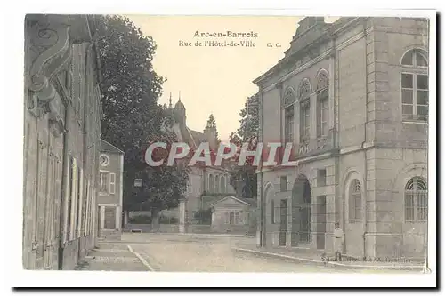 Arc en Barrois Cartes postales rue de l&#39hotel de ville