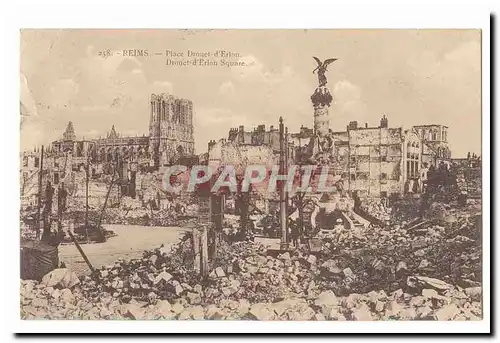 Reims Cartes postales Place Drouet d'Erlon