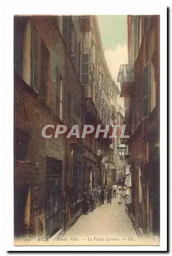 Nice Cartes postales Vieille ville Le palais Lacaris TOP (enfants)