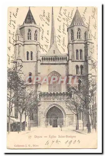 Dijon Cartes postales Eglise Saint Benigne