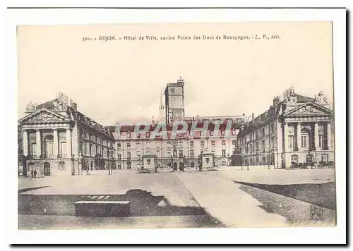 Dijon Ansichtskarte AK hotel de ville ancien palais des ducs de Bourgogne
