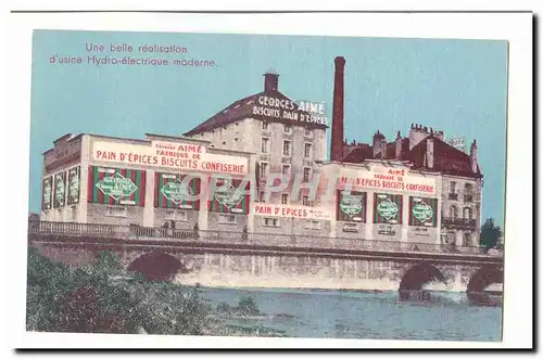 Dijon Ansichtskarte AK Une belle realisation d&#39usine hydro electrique moderne (electricite electricity) pain d