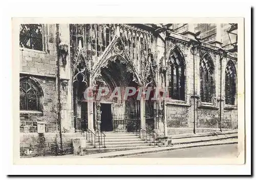 Chaumont Cartes postales moderne Eglise St Jean Baptiste porte laterale (16eme)