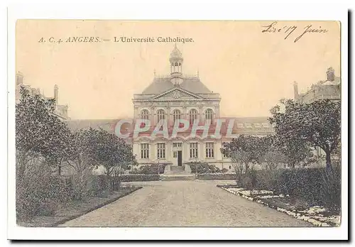 Angers Ansichtskarte AK l&#39universite catholique