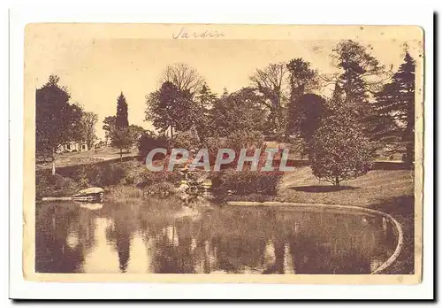 angers Cartes postales La cascade du ajrdin des plantes